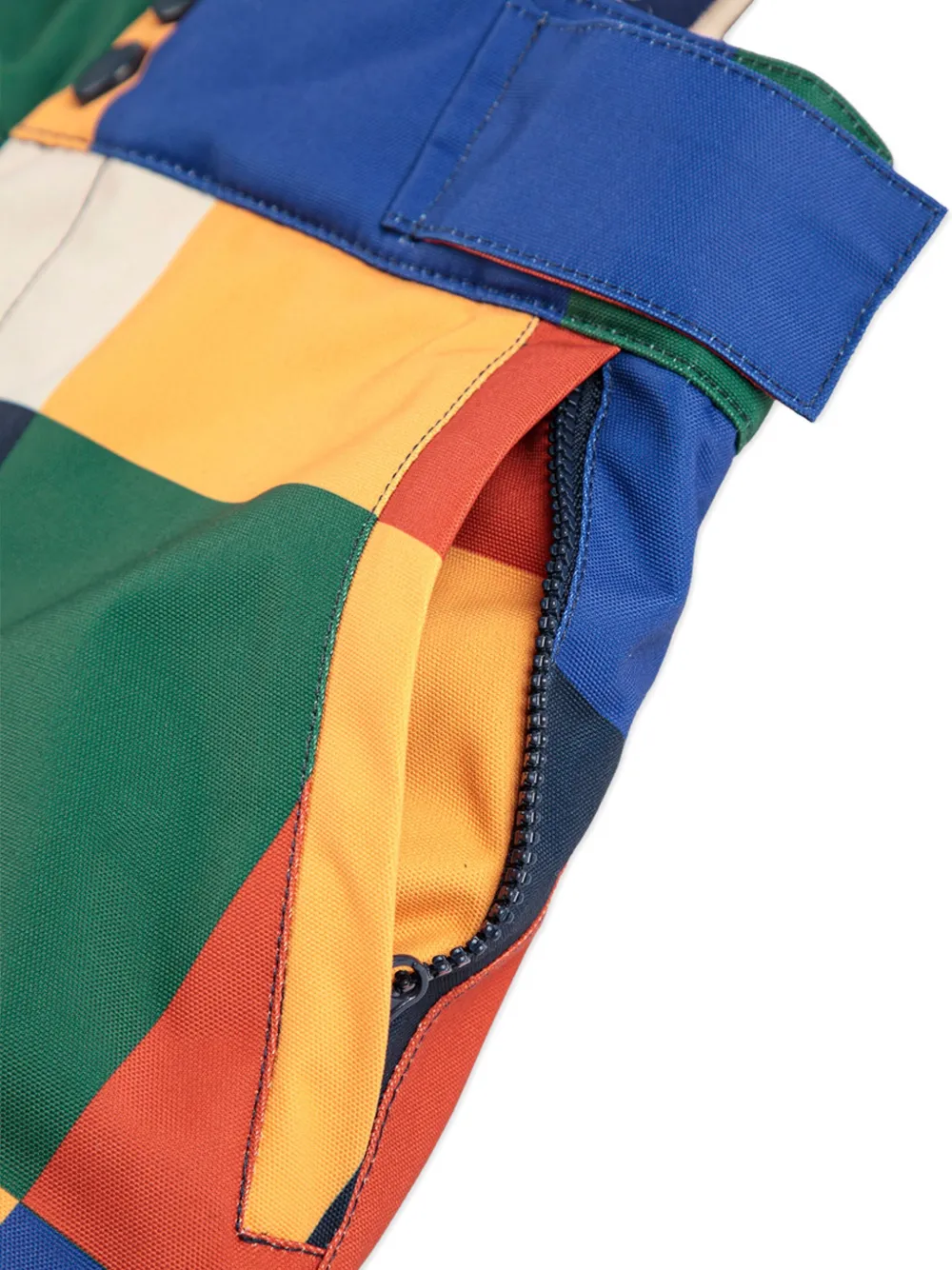 Bobo Choses Broek met patchwork Blauw