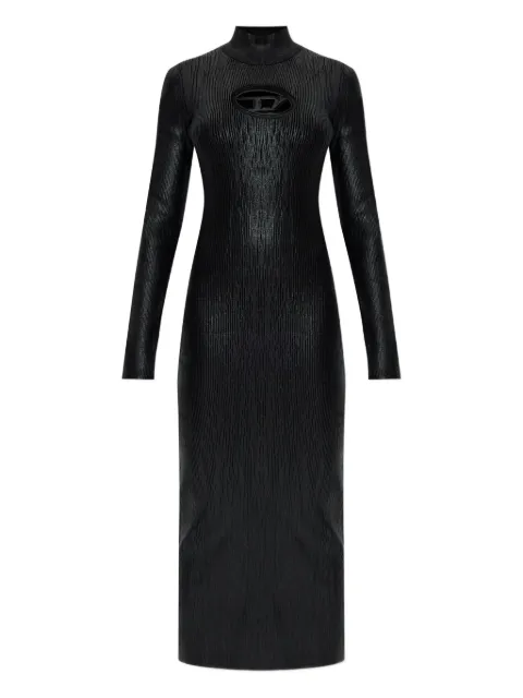 Diesel logo-detail ribbed dress