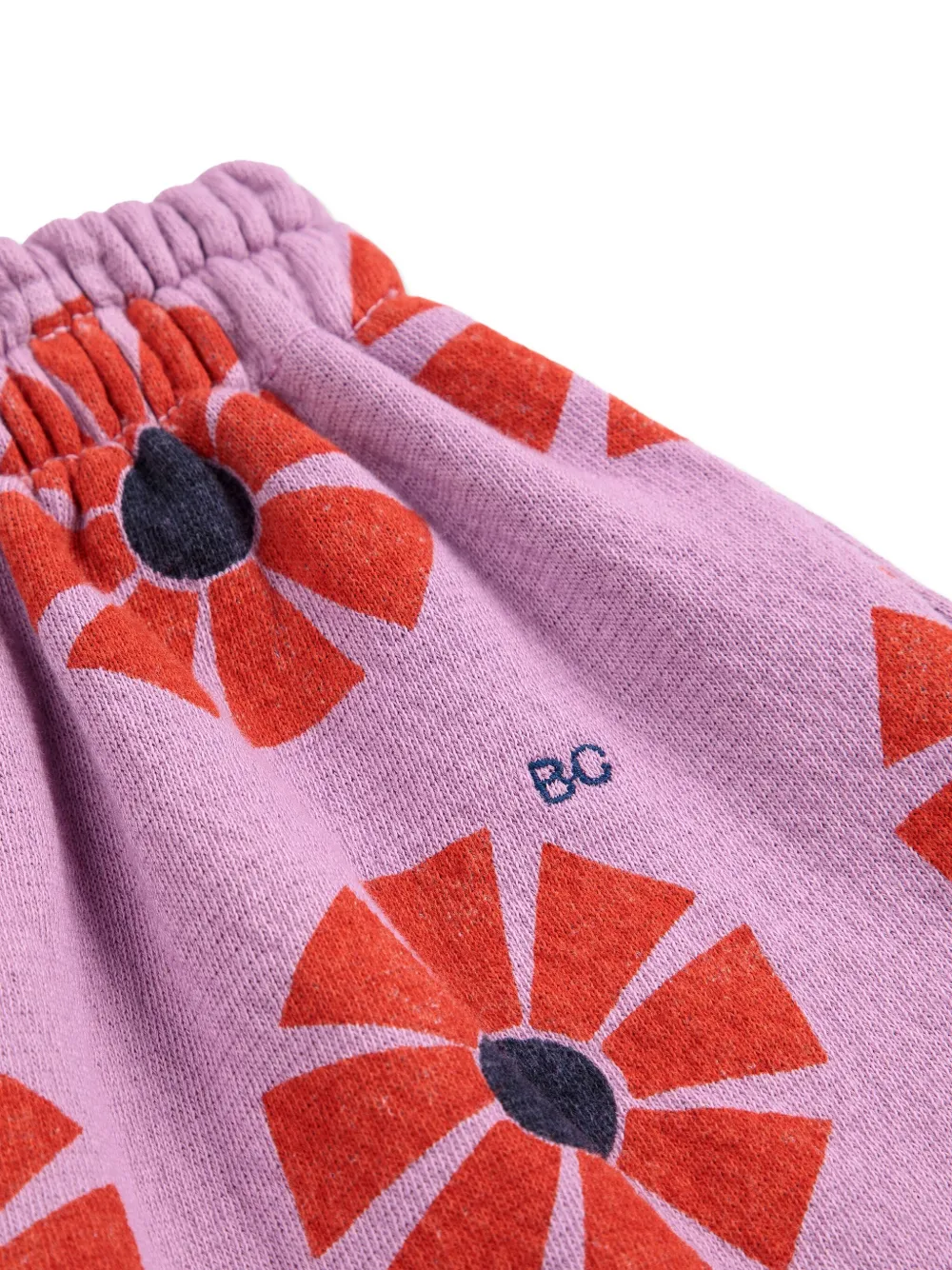Bobo Choses Flower-print Elastic-waist Skirt In Pink