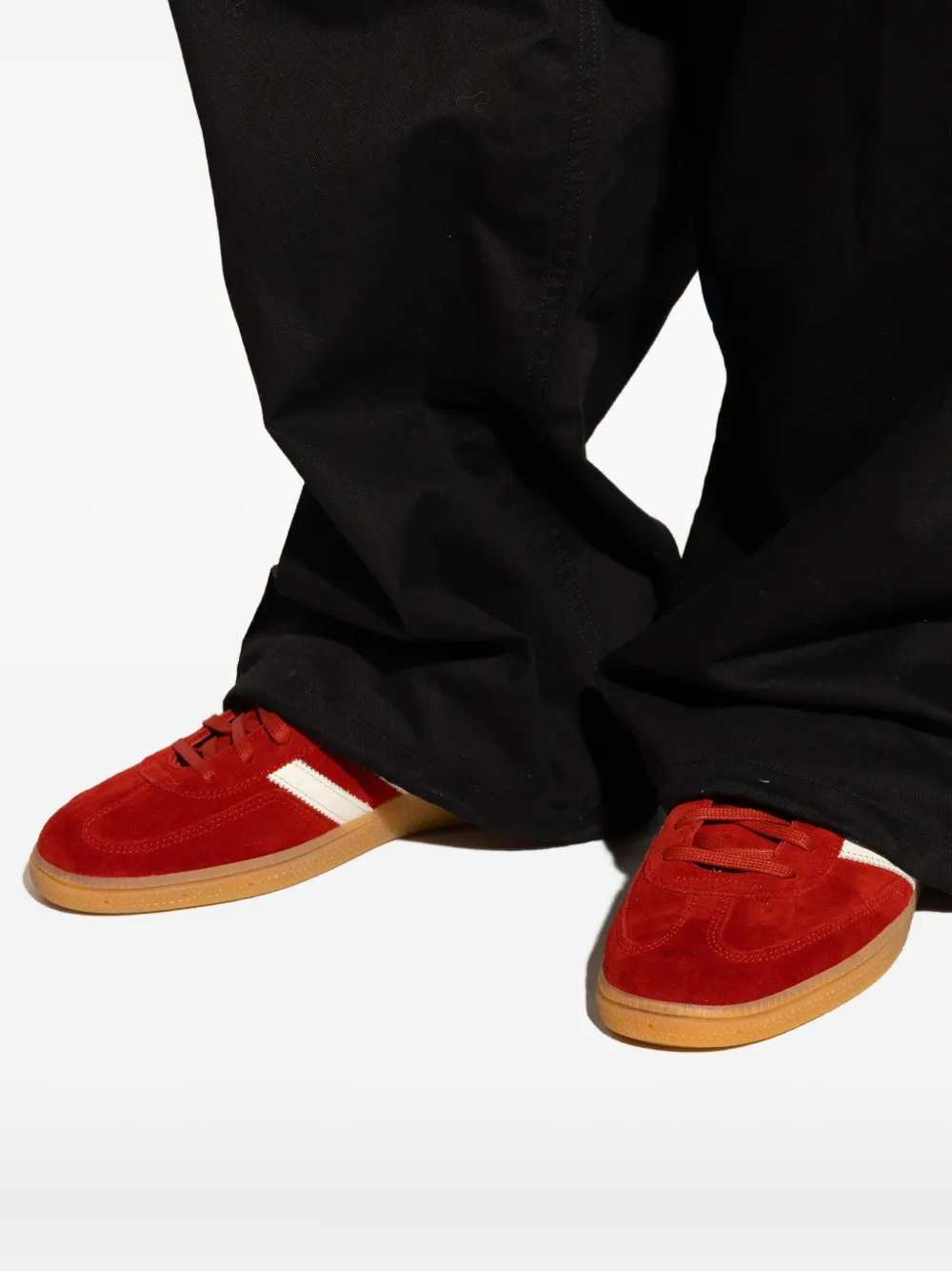 Adidas Originals Special Low-top Sneaker Leather Stripes In Red