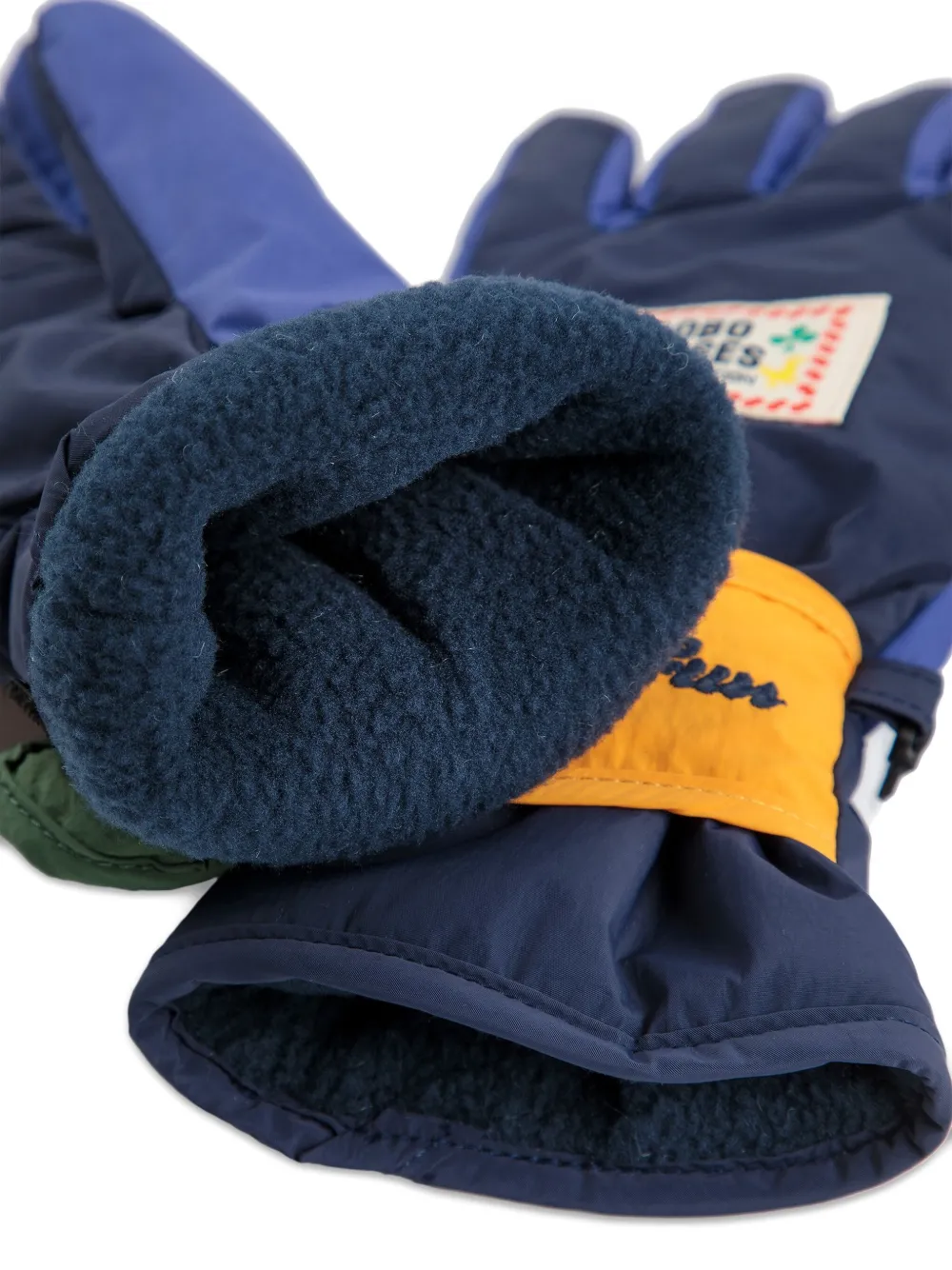 Bobo Choses Handschoenen met colourblocking Blauw