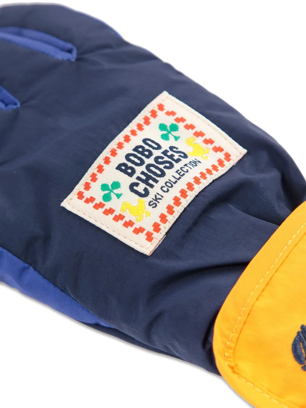 Bobo Choses Handschoenen met colourblocking Blauw