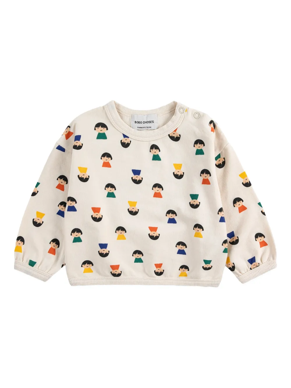 Bobo Choses Girl-print Sweatshirt In Multi
