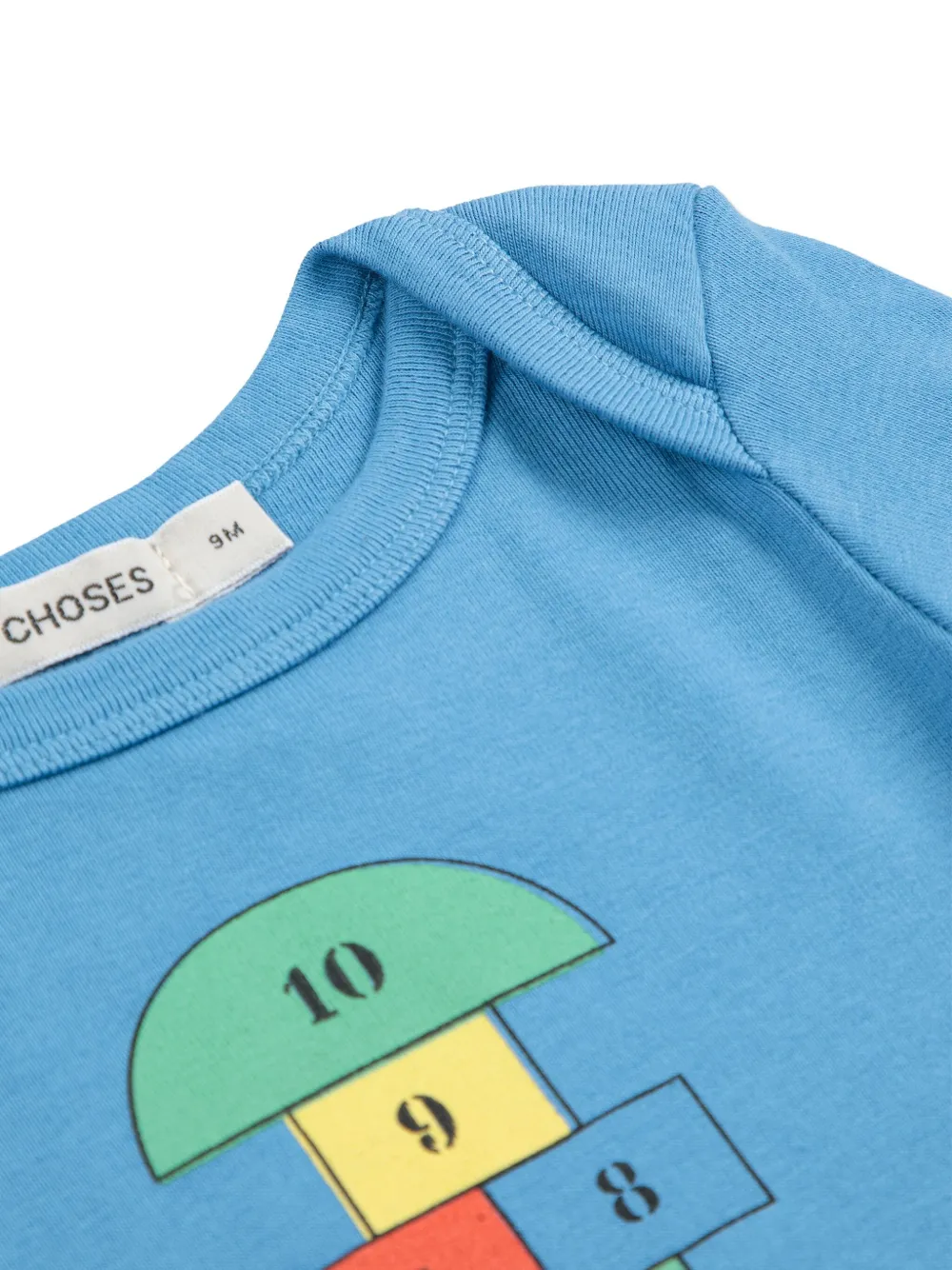 Bobo Choses Hopscotch-print Body In Blue