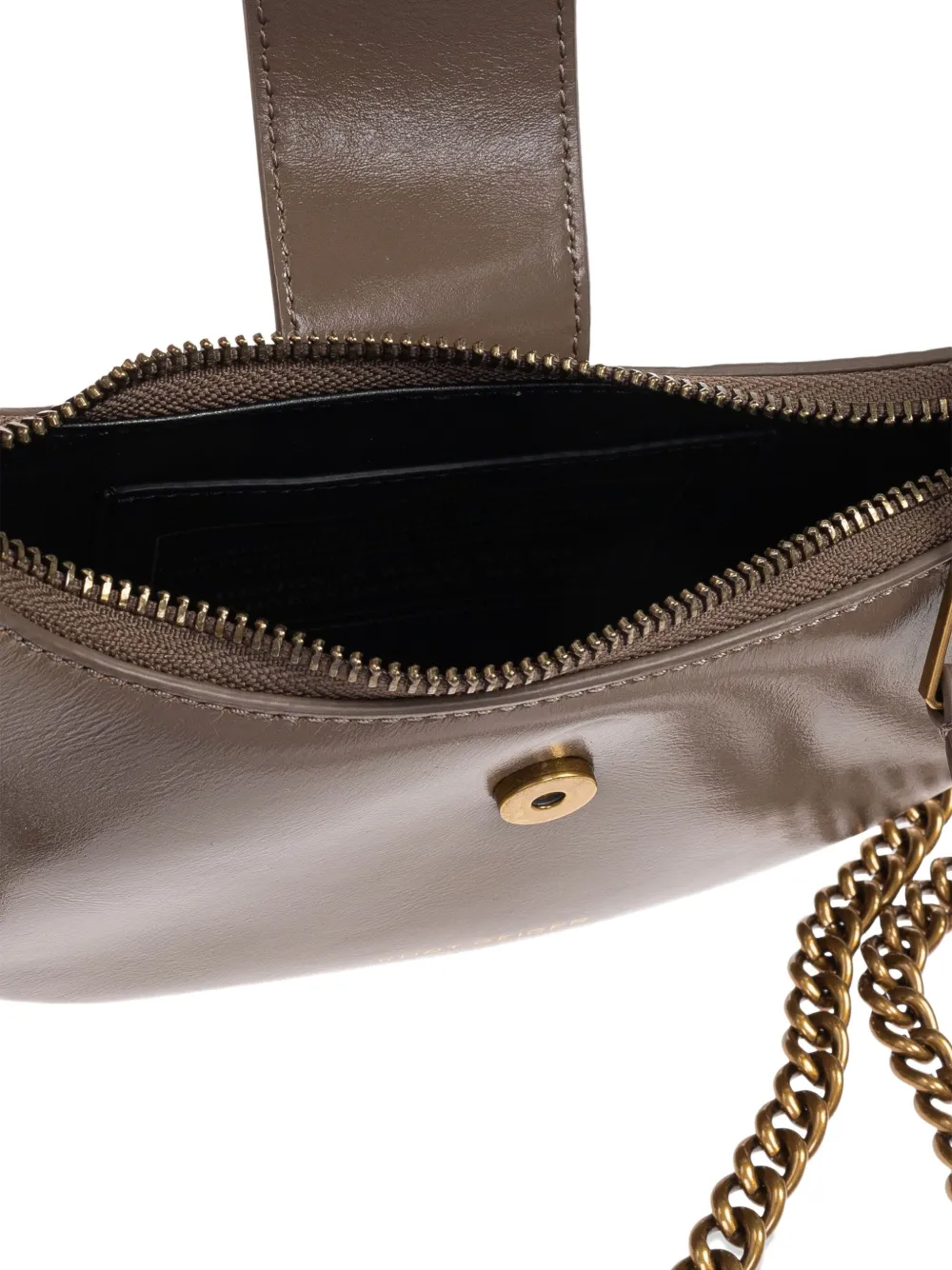 Kurt Geiger London Chelsea kleine shopper met kettingbandje Bruin