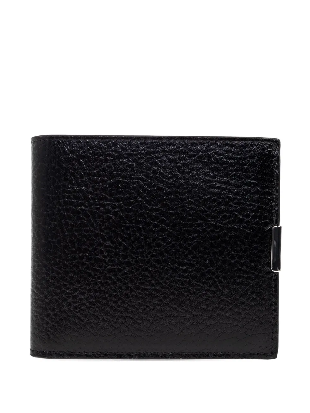 Lemaire Leather Wallet In Black