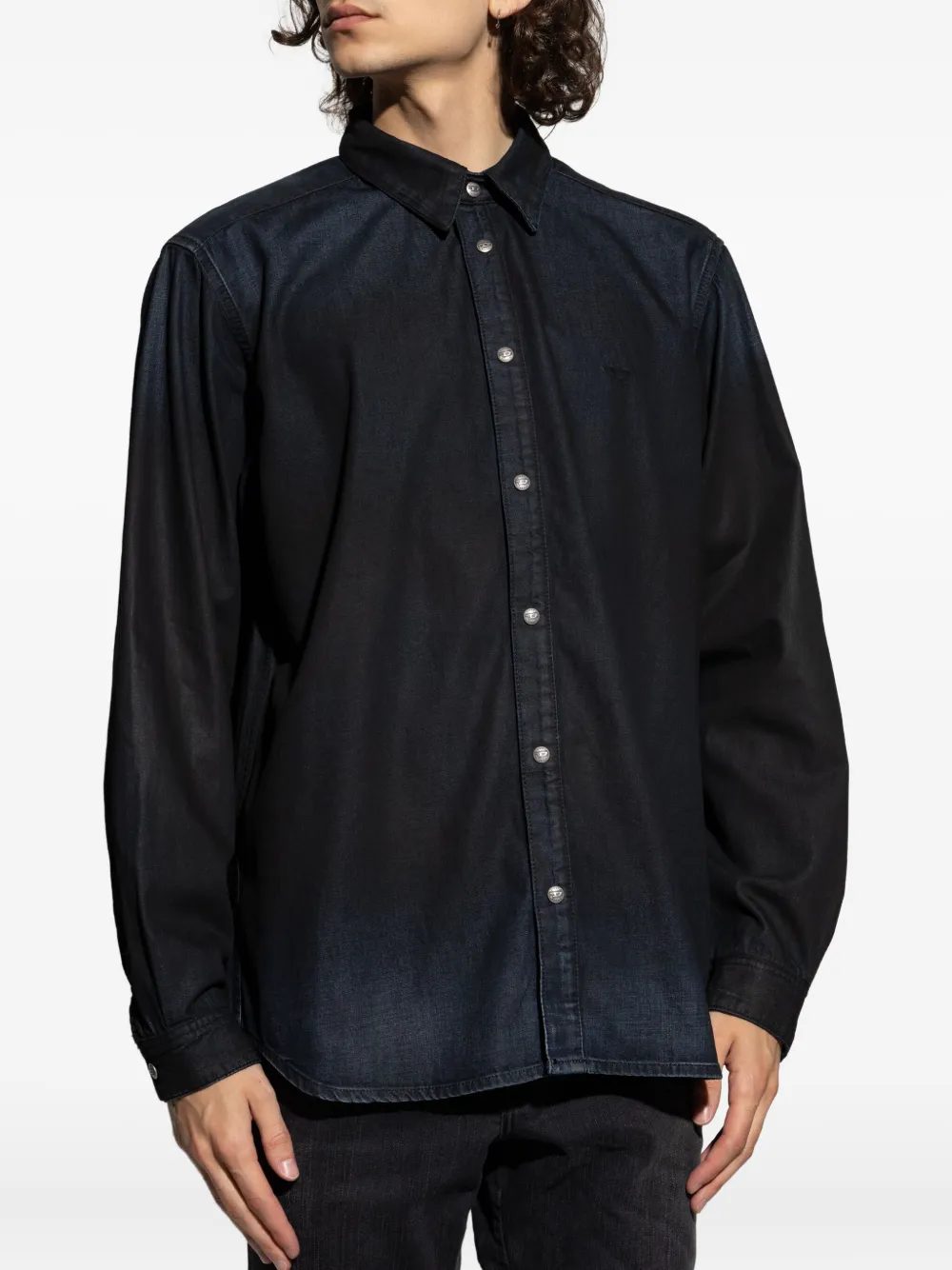 Diesel Denim overhemd Blauw