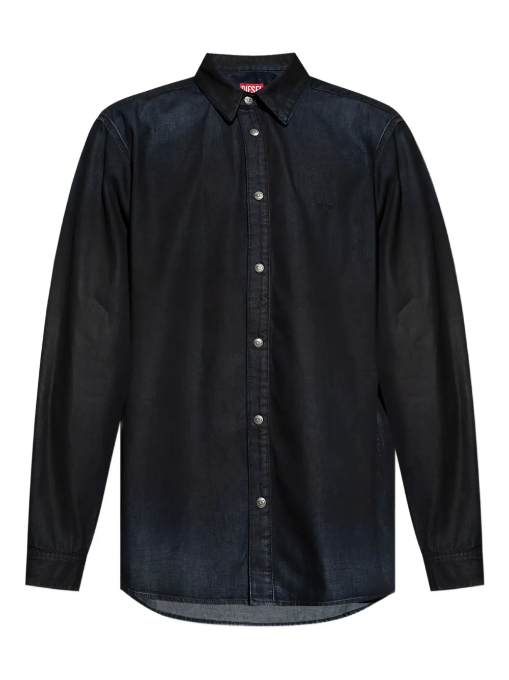 Diesel logo-button denim shirt | Blue | Image 1