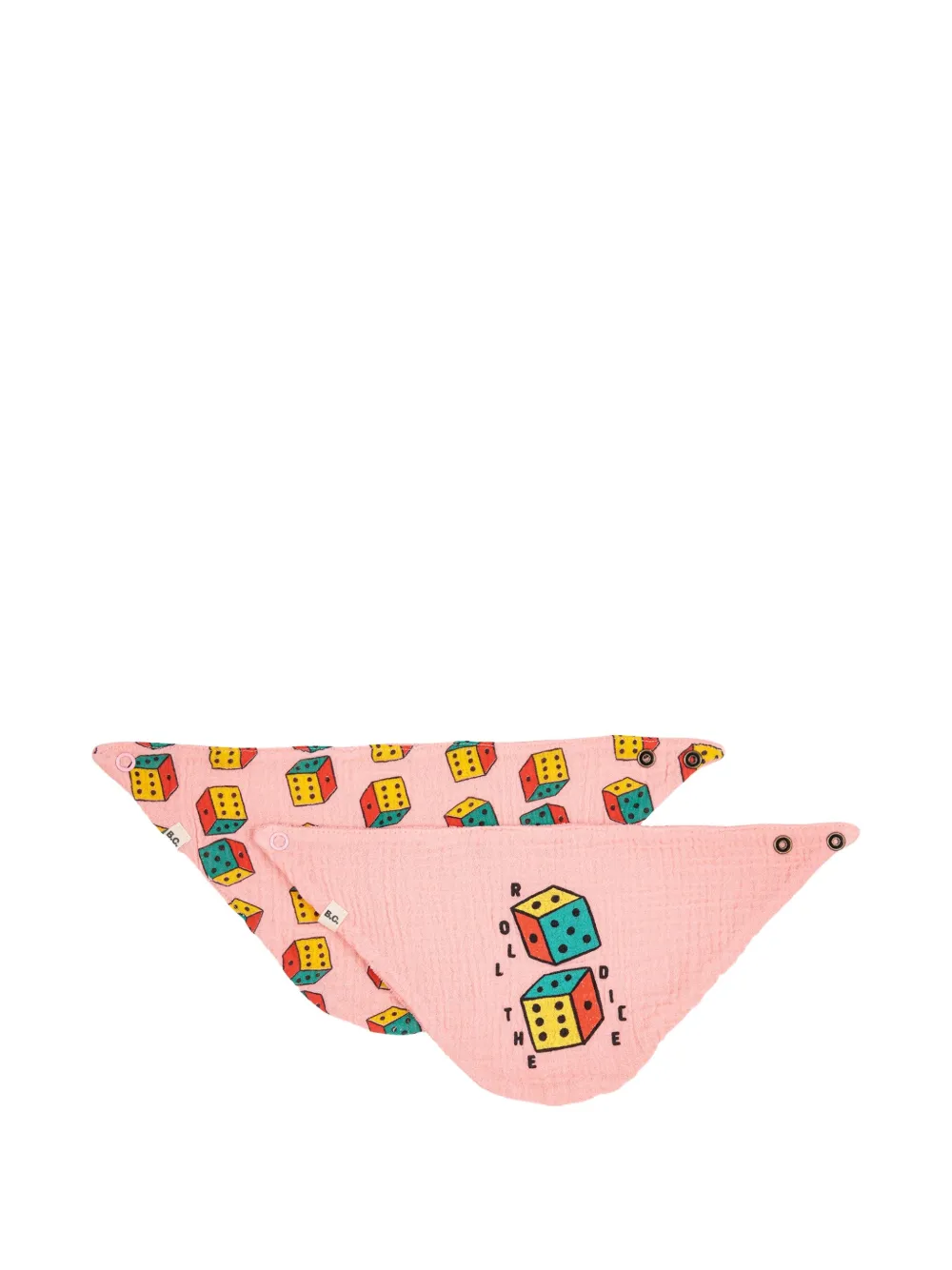 Bobo Choses Roll the Dice twee slabbetjes Roze