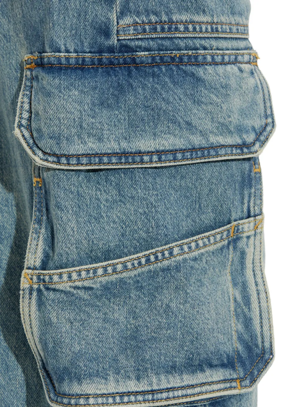 Diesel Cargo jeans met meerdere vakken Blauw