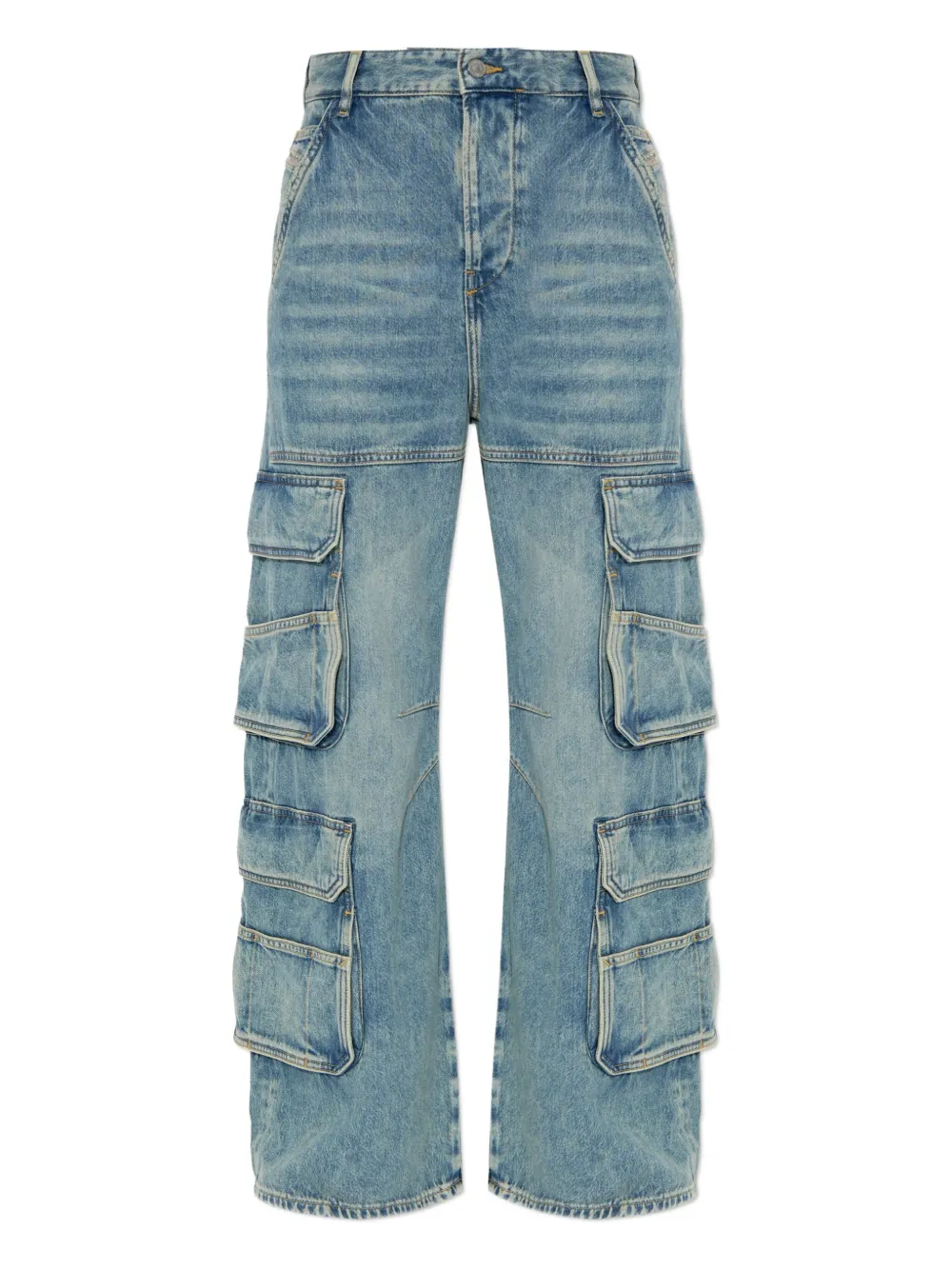 Diesel multi-pocket cargo jeans | Blue | Image 1