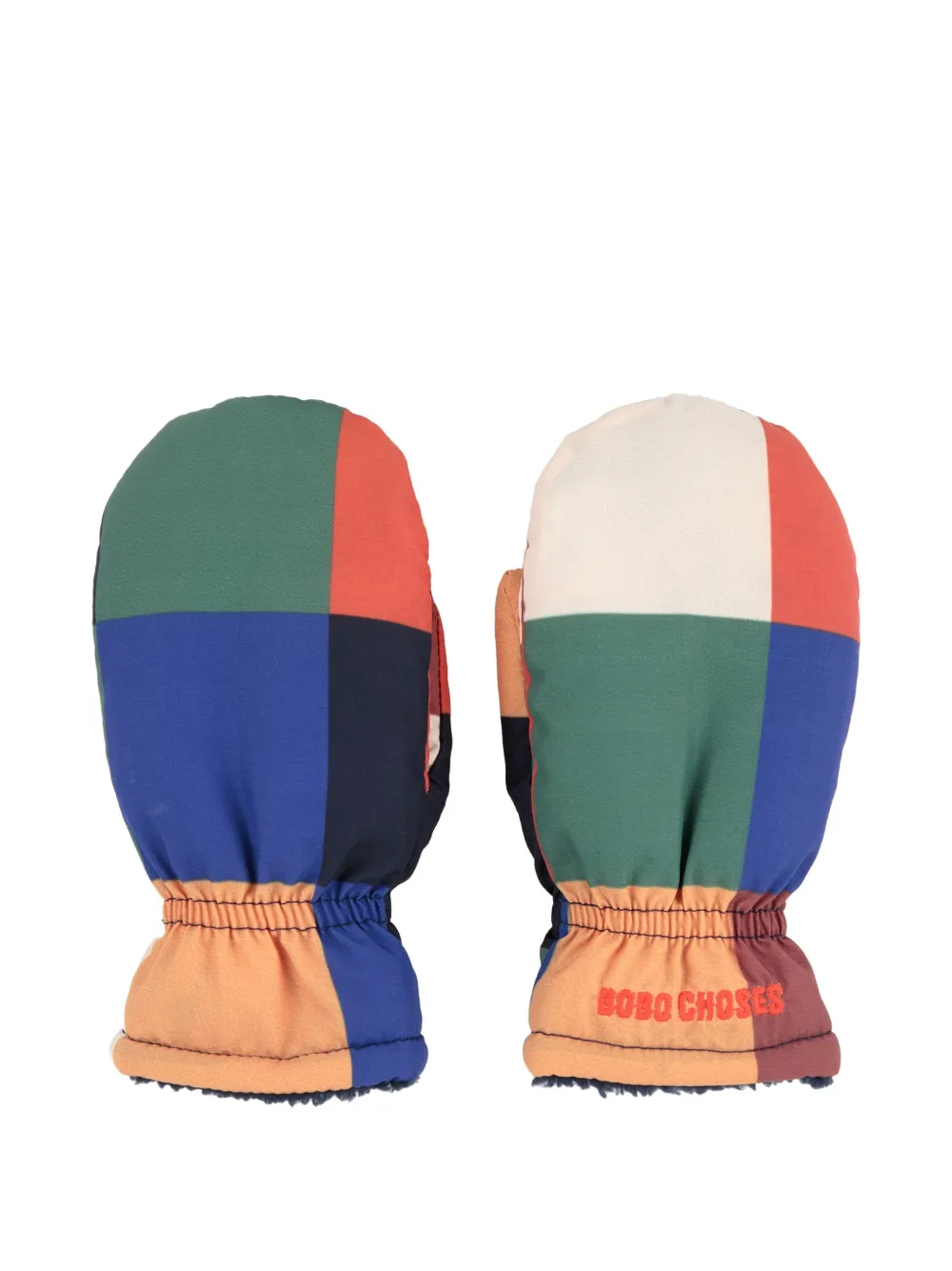 Bobo Choses Tiles Mittens In Multi
