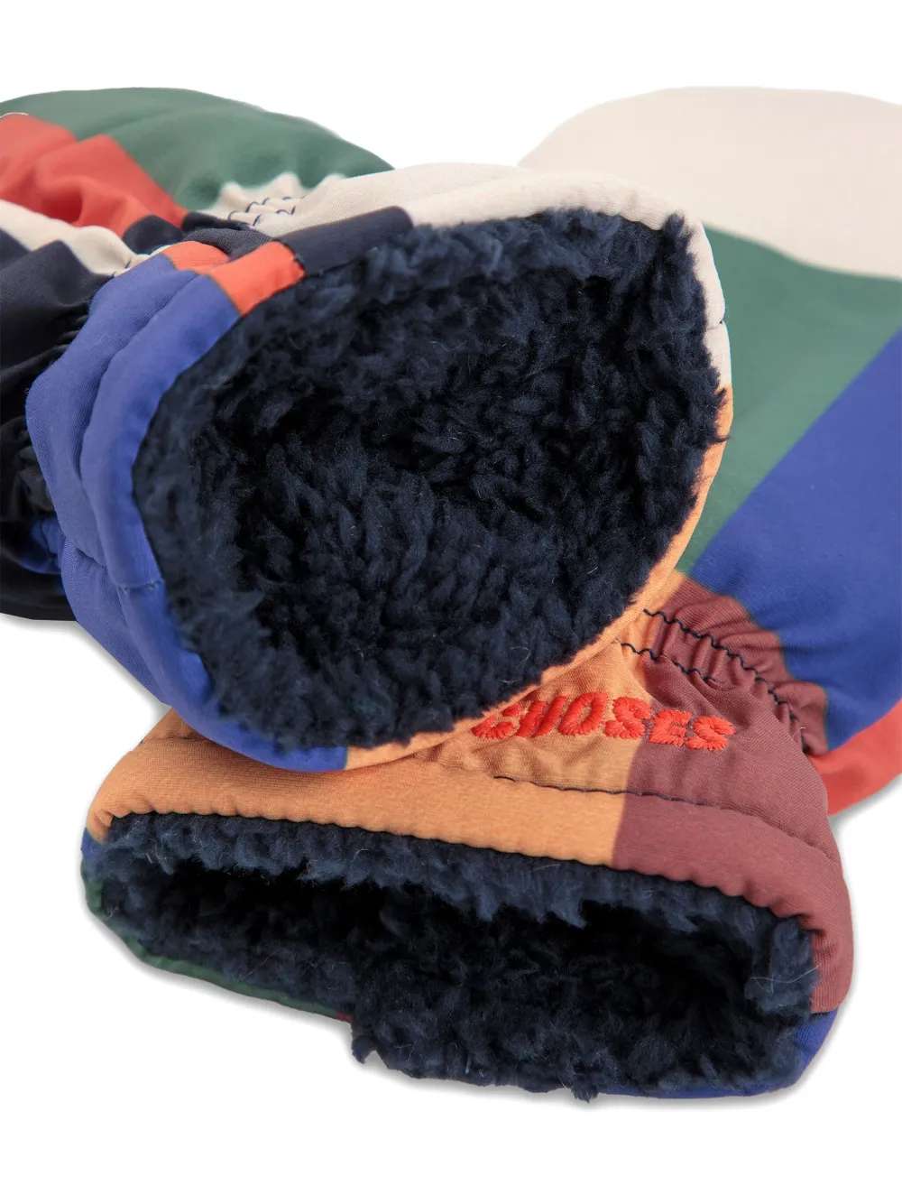 Bobo Choses Tiles Mittens In Multi