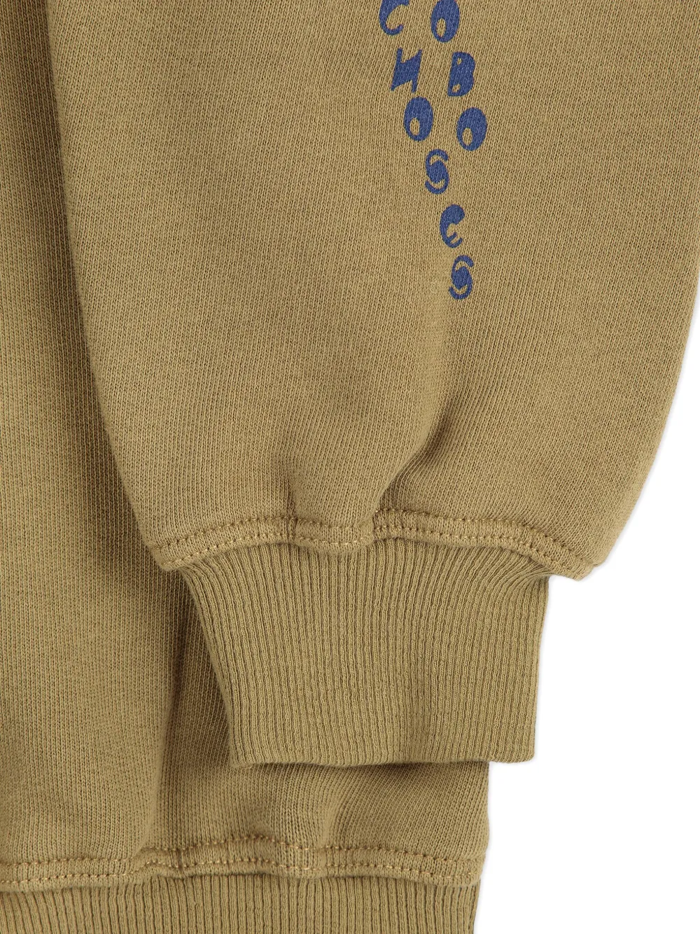 Bobo Choses Sweater met contrasterende kraag Groen