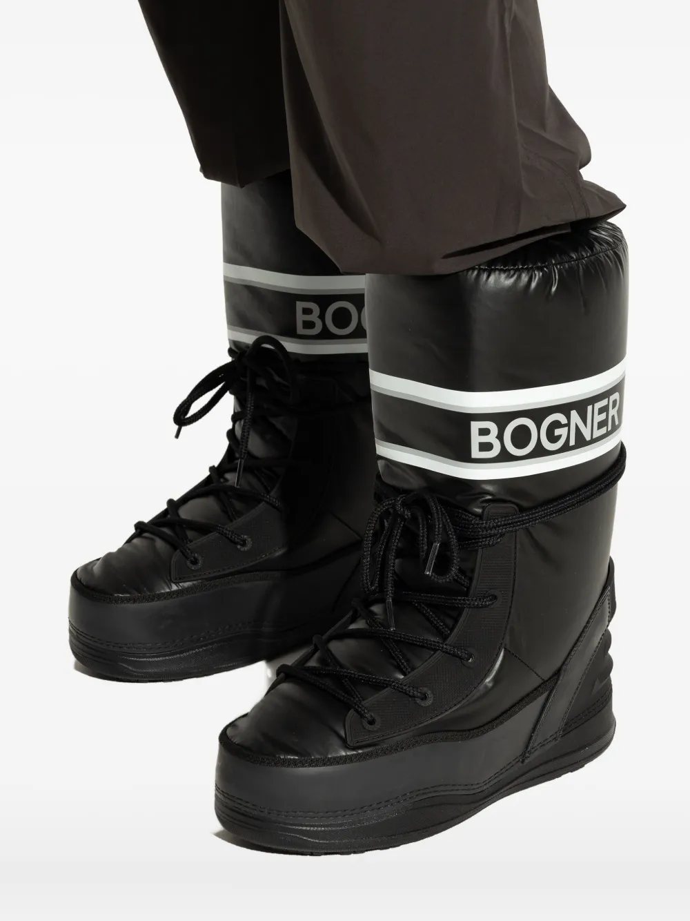 40mm Logo-Detail Snow Boots