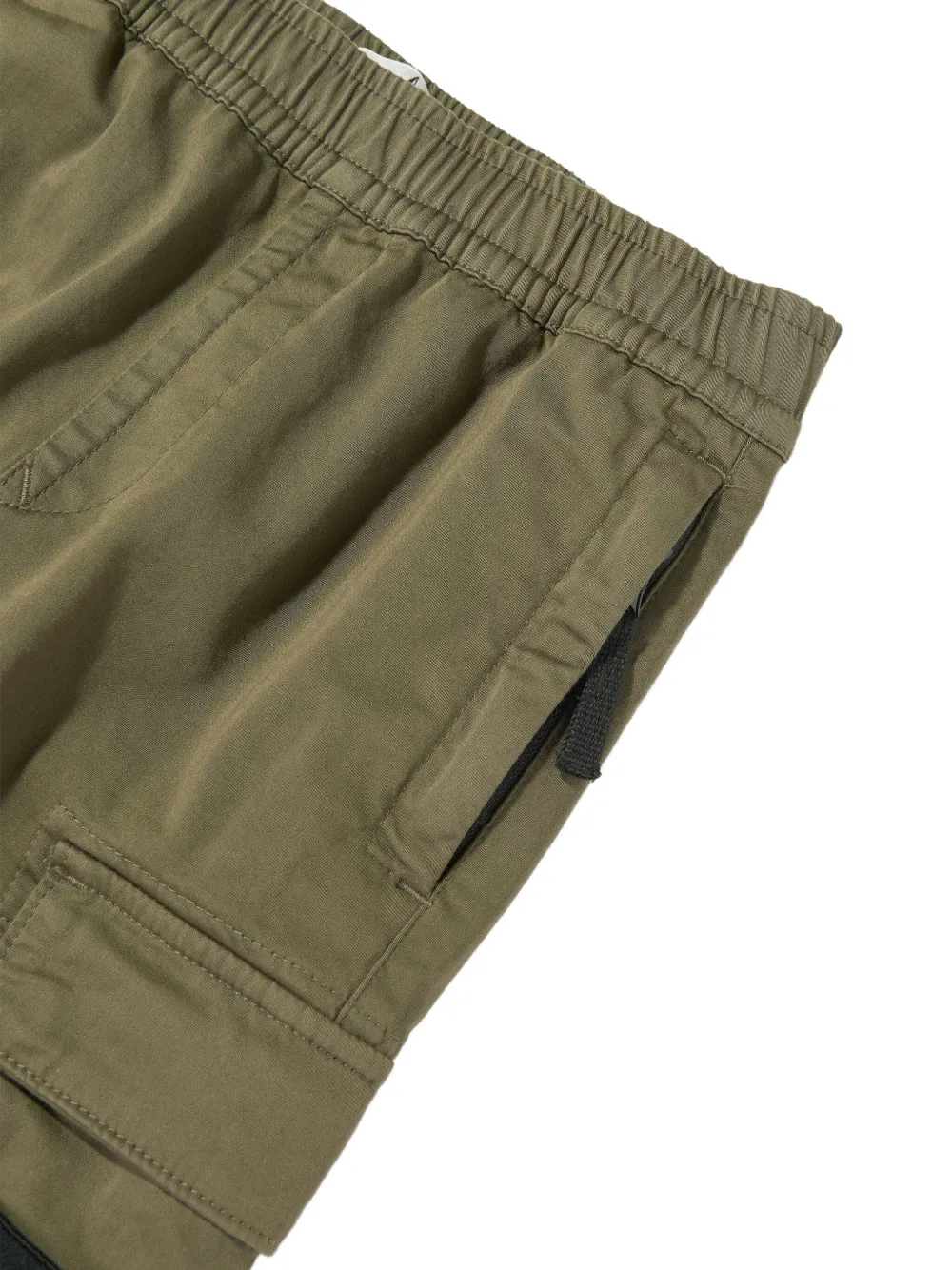 Stone Island Junior Trainingsbroek met patch Groen