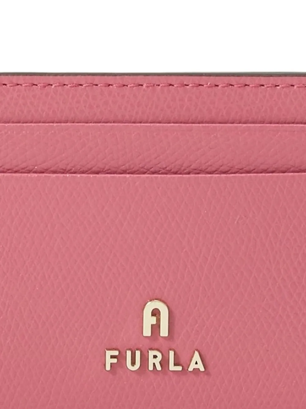 Furla Camelia S leren pasjeshouder Roze