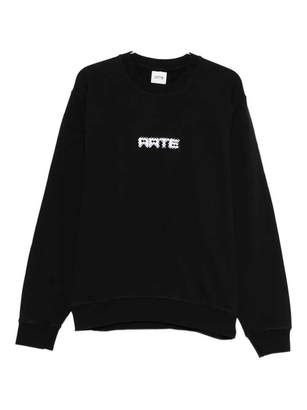 Arte Antwerp Logo-print Sweatshirt In Black