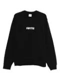 Arte Antwerp logo-print sweatshirt - Black