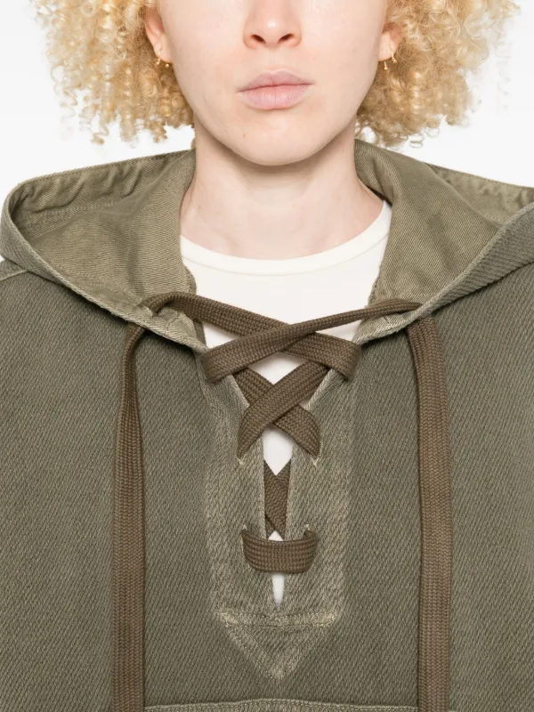 Golden Goose レースアップ パーカー | グリーン | FARFETCH JP