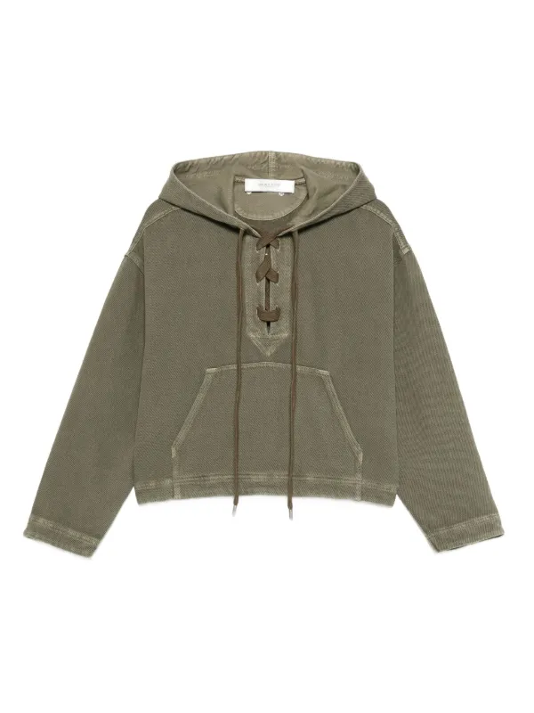 Golden Goose レースアップ パーカー | グリーン | FARFETCH JP
