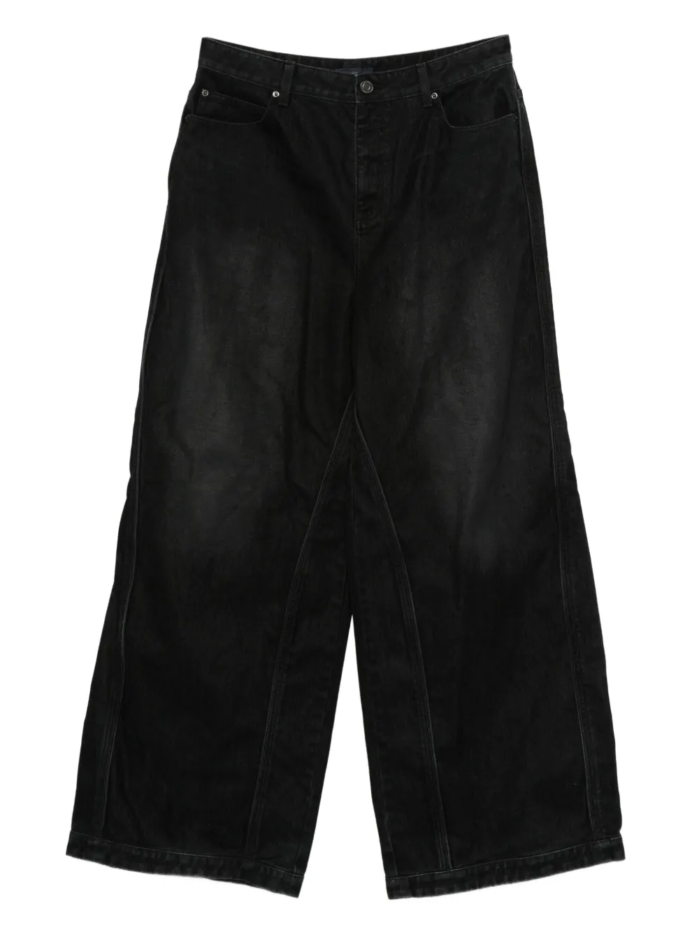 Juun.J split-seam jeans | Black | Image 1