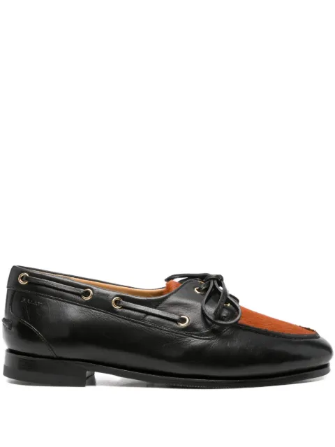 Bally leather derby shoes