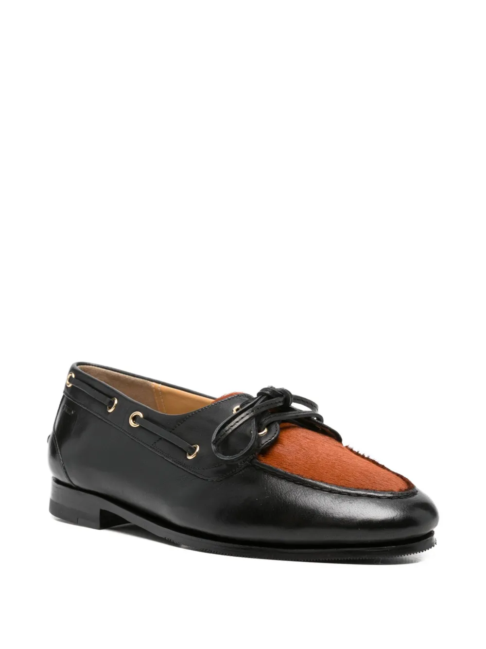 Bally leather derby shoes Black