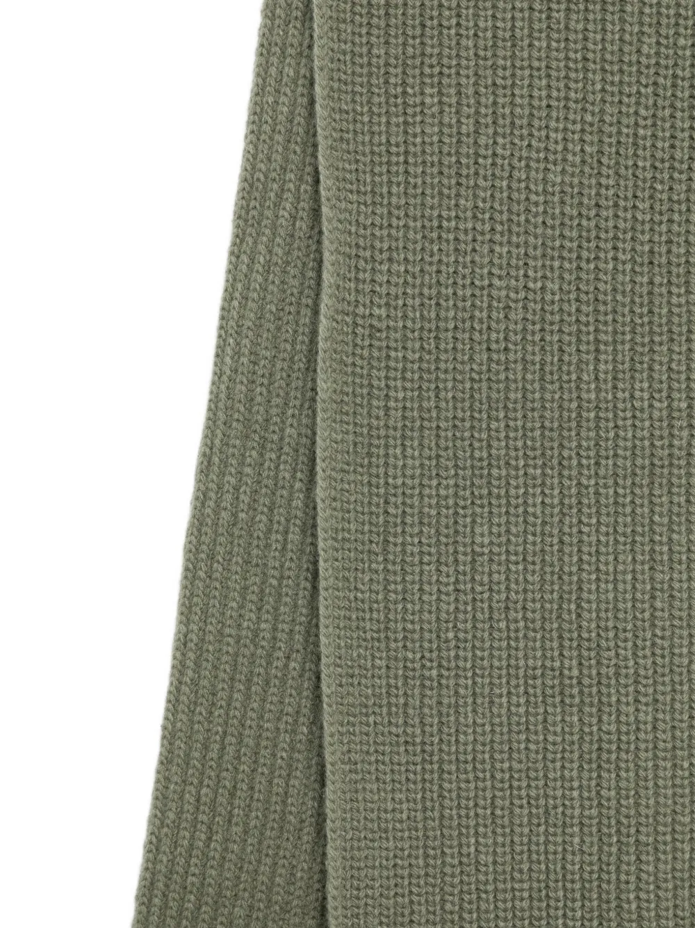 Arte Antwerp ribbed-knit scarf - Groen