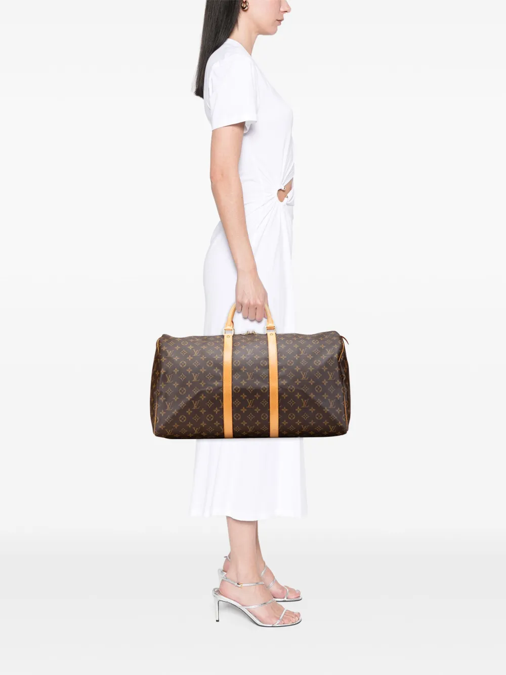 Louis Vuitton Pre-Owned 1997 Monogram Keepall 55 reistas | Pre-owned | Image 2