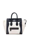Céline Pre-Owned 2011 Mini Canvas Tricolor Luggage tote bag - Brown