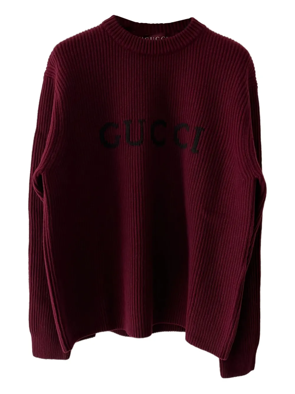 Gucci crewneck logo sweater | Red | Image 1