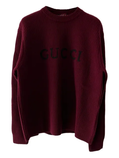 Gucci crewneck logo sweater