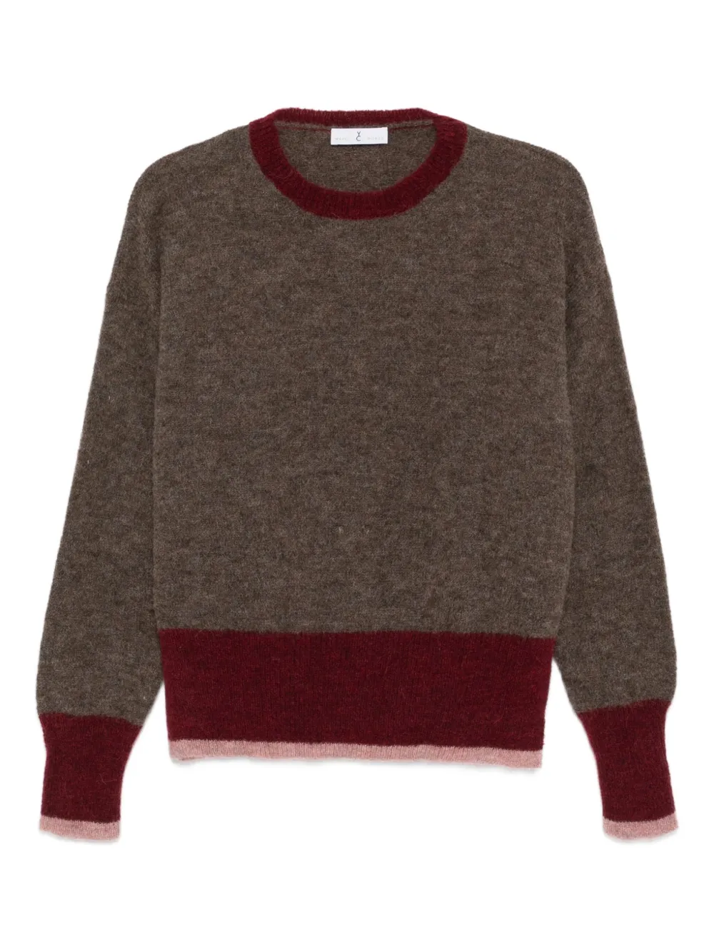 Why Ci Crew-neck Sweater In Brown