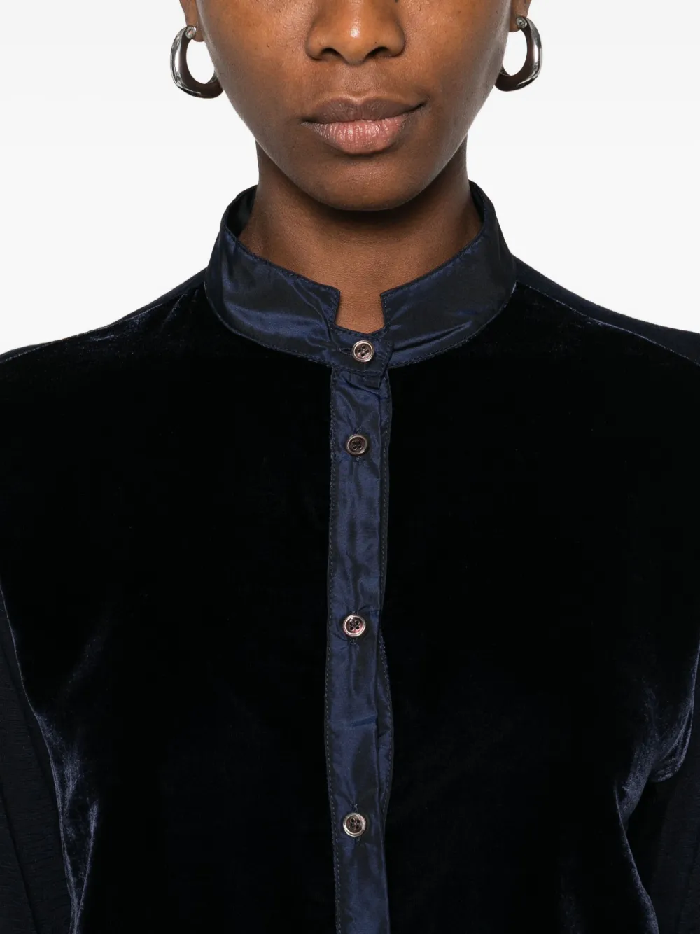 Why Ci Velvet Shirt In Multi