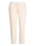 LIU JO drawstring cuffed track pants - Neutrals