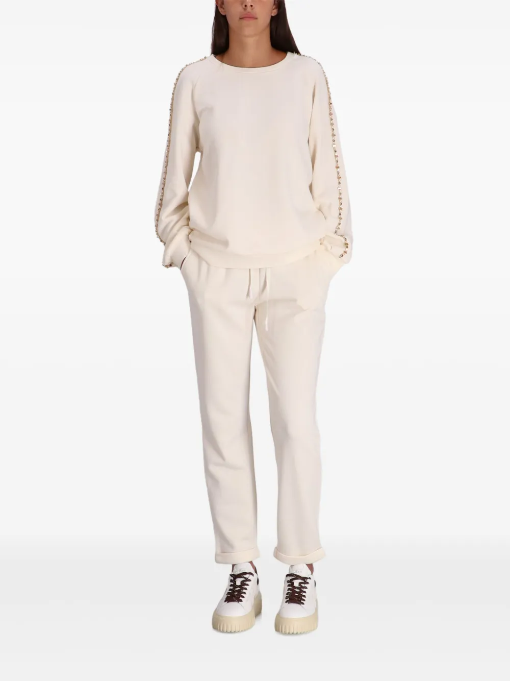 LIU JO drawstring cuffed track pants | Sweatpants | Image 2