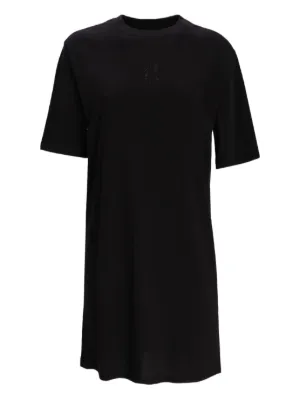 MM6 Maison Margiela ロゴ Tシャツワンピース | ブラック | FARFETCH JP