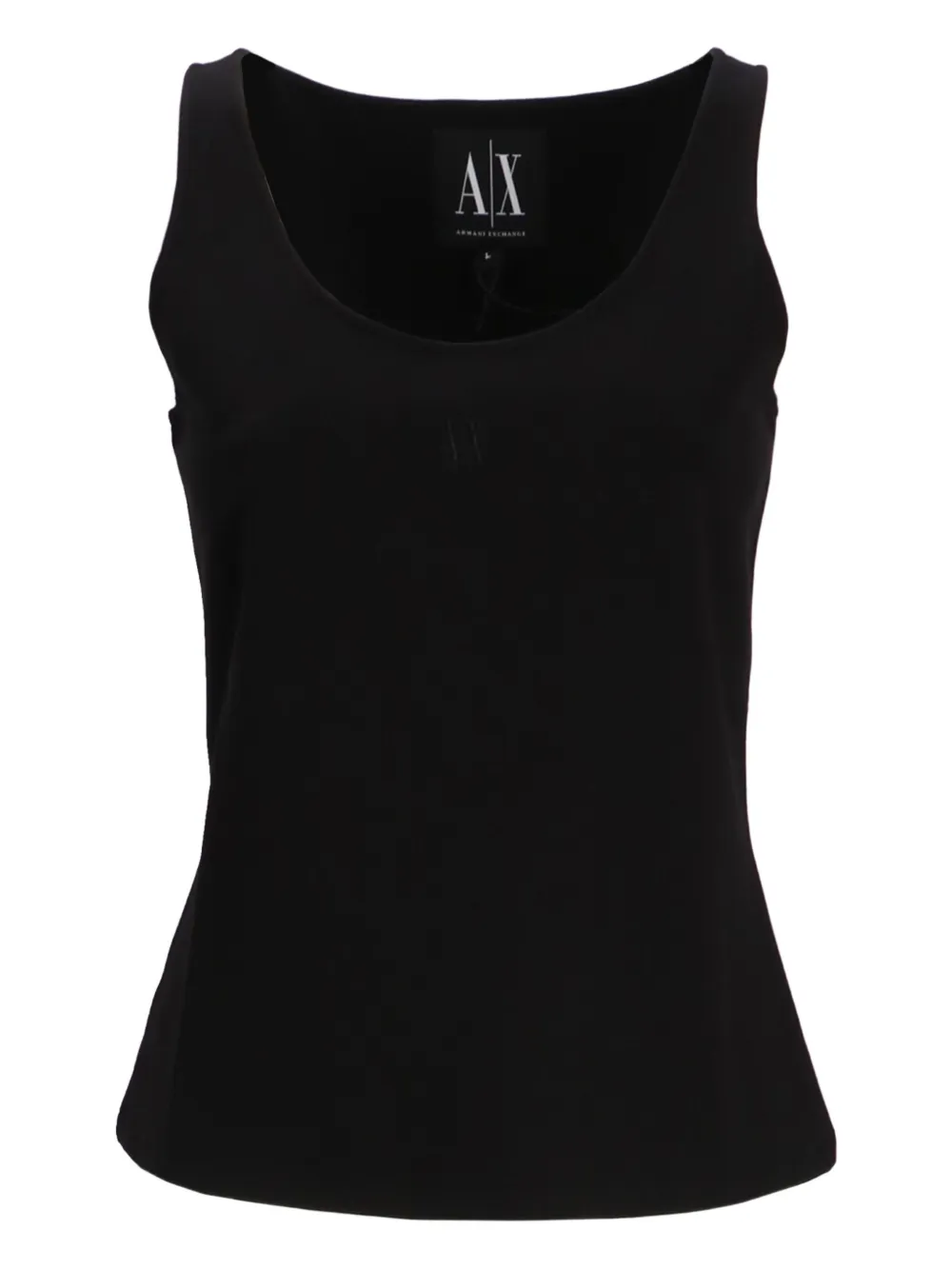 Armani Exchange scoop-neck top | Black | Image 1