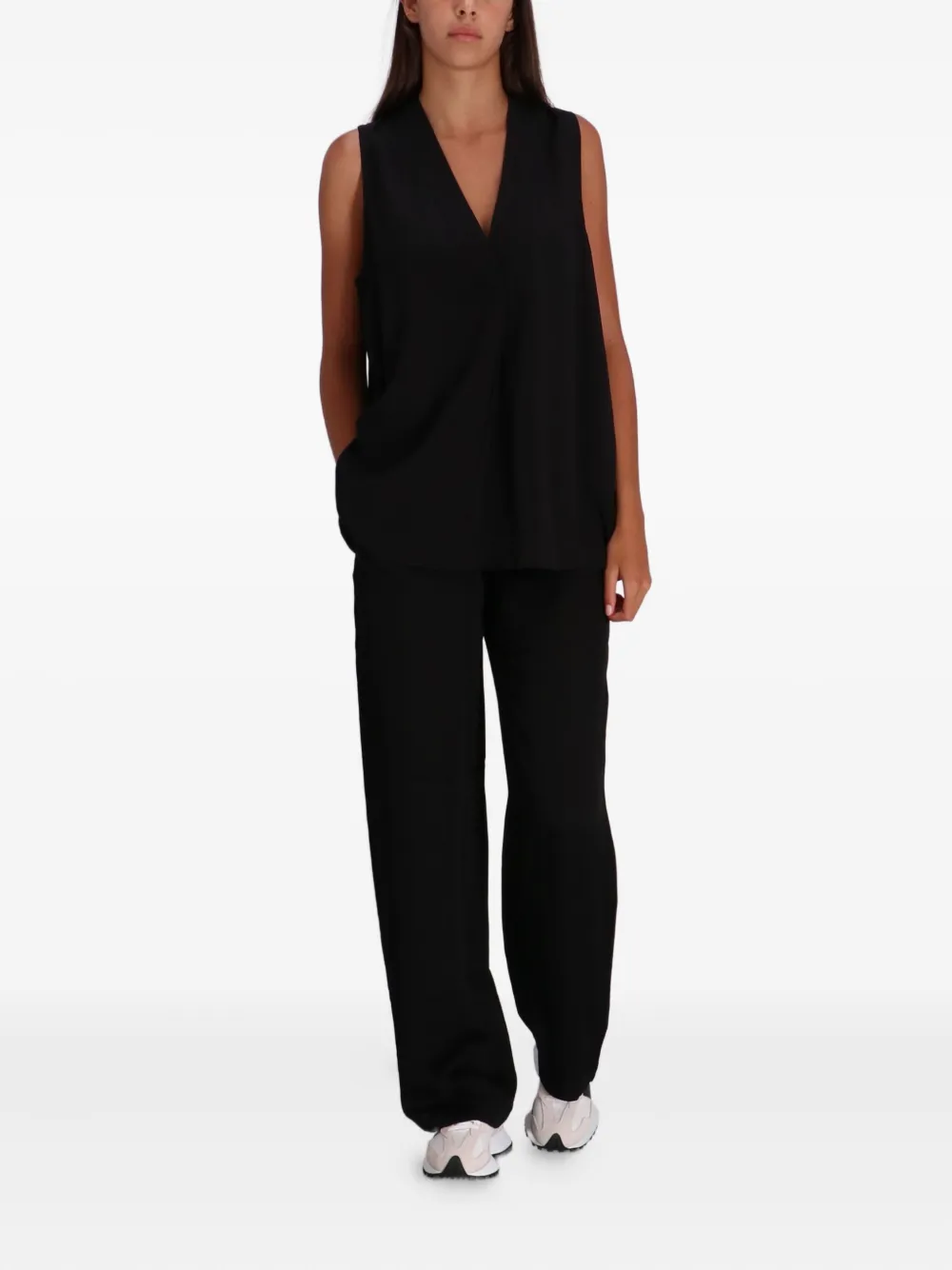 Armani Exchange V-neck sleeveless top | Vests & Tank Tops | Image 2