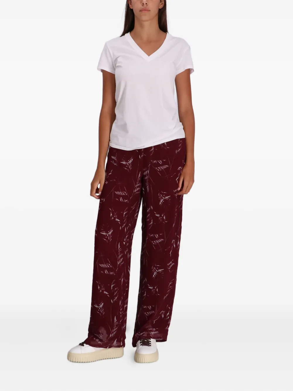 Armani Exchange V-neck cotton T-shirt | T-Shirts & Jersey Shirts | Image 2