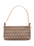 Fendi Pre-Owned 2000-2010 Zucchino Canvas Pochette shoulder bag - Brown
