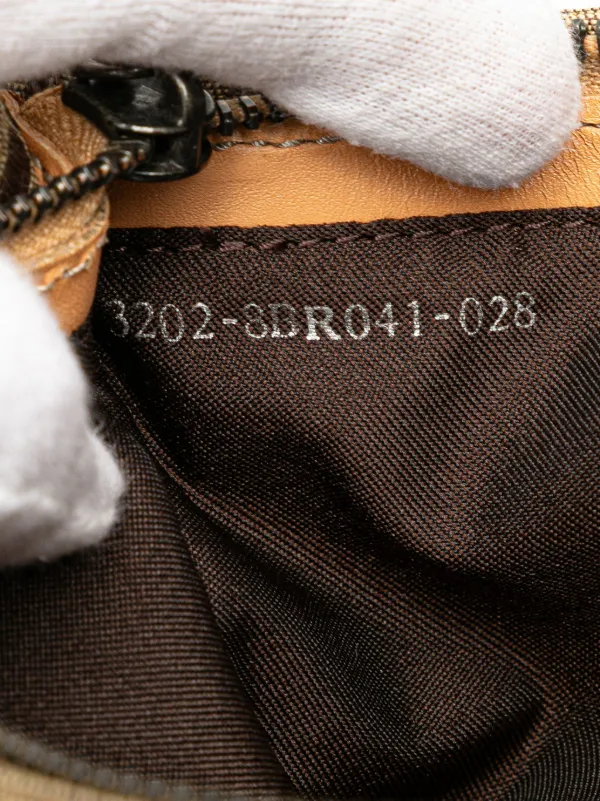 Fendi Pre-Owned 2000-2010 Zucchino Canvas Pochette Shoulder Bag