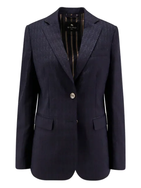 ETRO paisley-pattern blazer