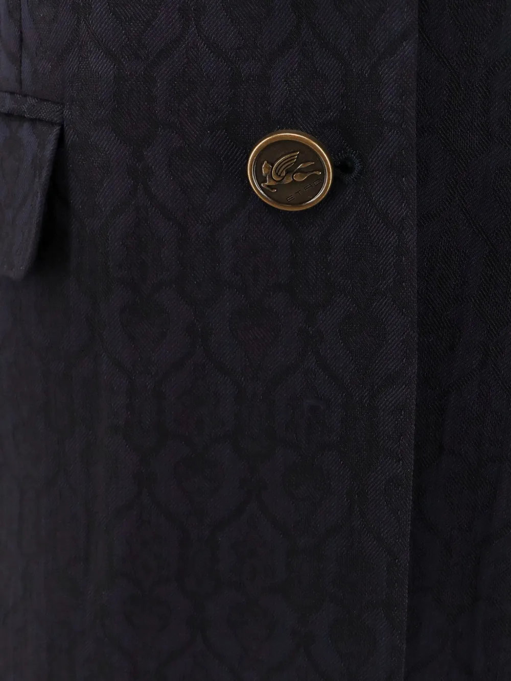 ETRO paisley-pattern blazer Blauw