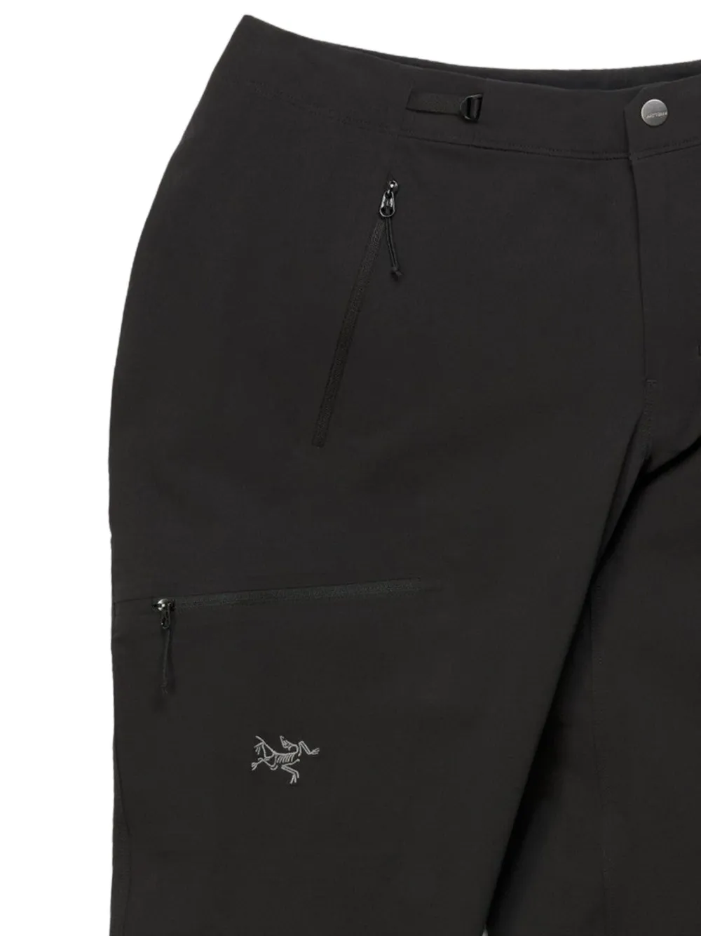 arcteryx ブラック 美品ハーフパンツ ジッパーポケット付き arcteryx ブラック 美品ハーフパンツ ジッパーポケット付き arcteryx