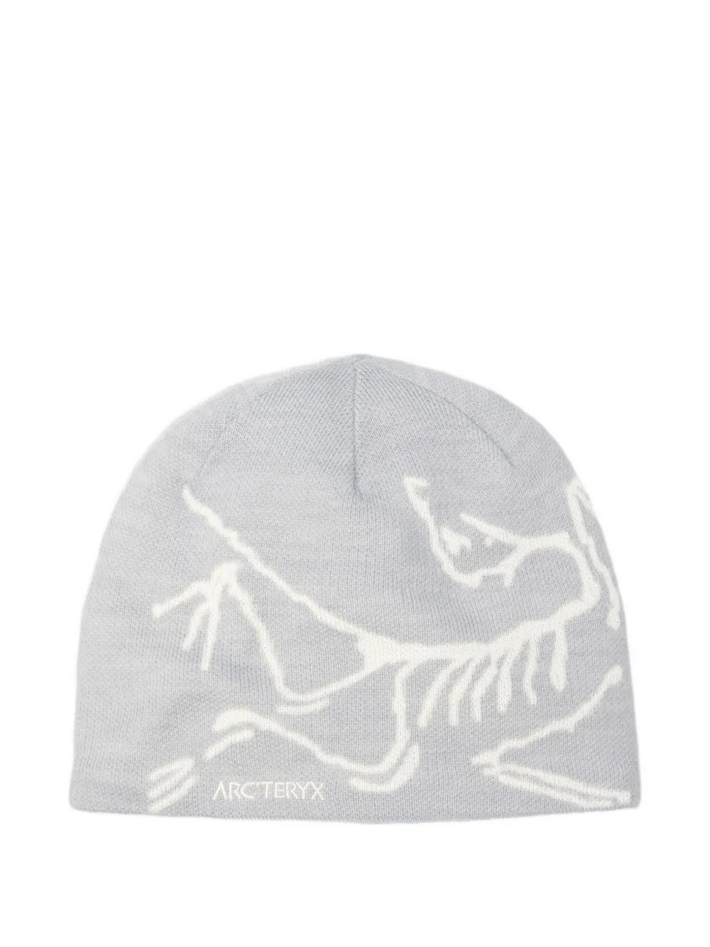 Arc'teryx Bird Head Graphic-pattern Beanie In Gray