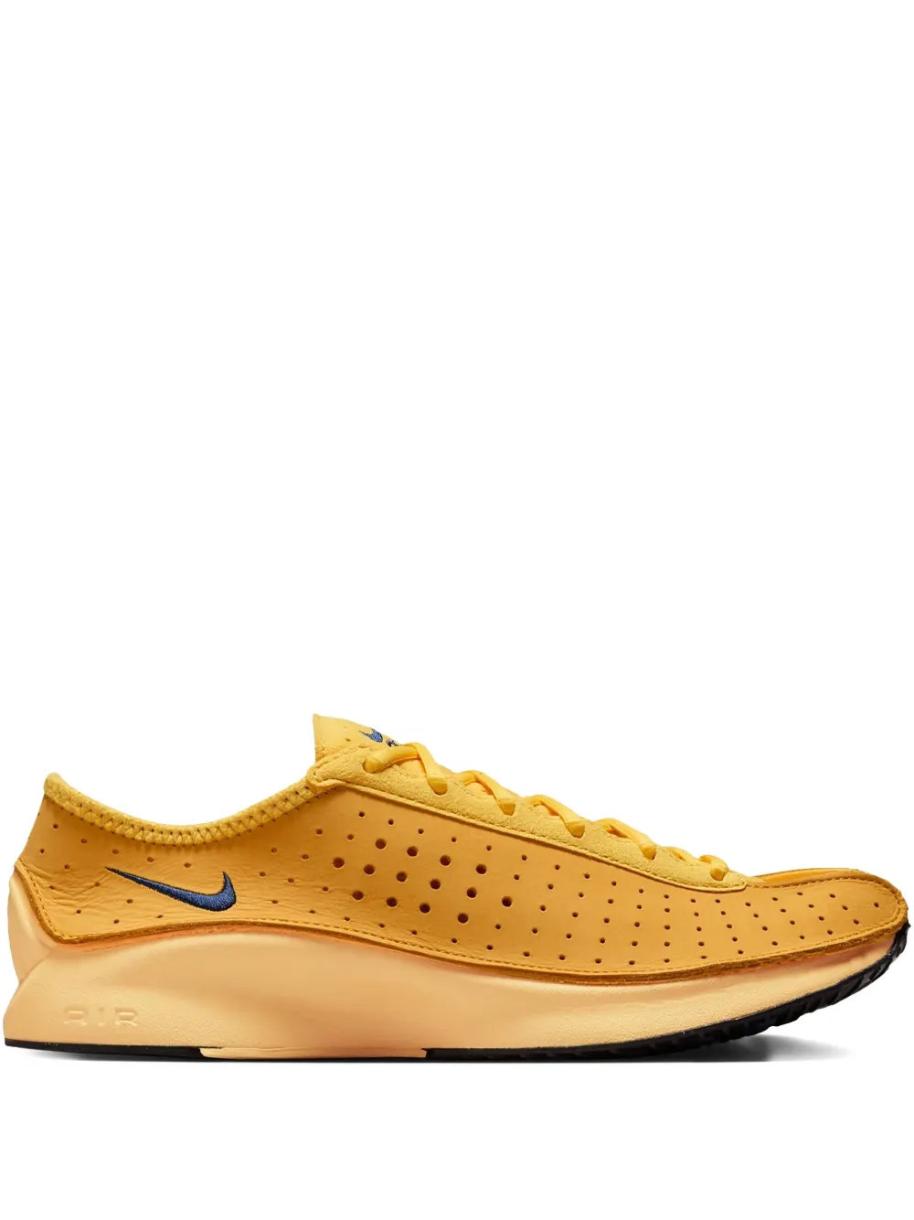 Nike Air Superfly perforated sneakers Geel