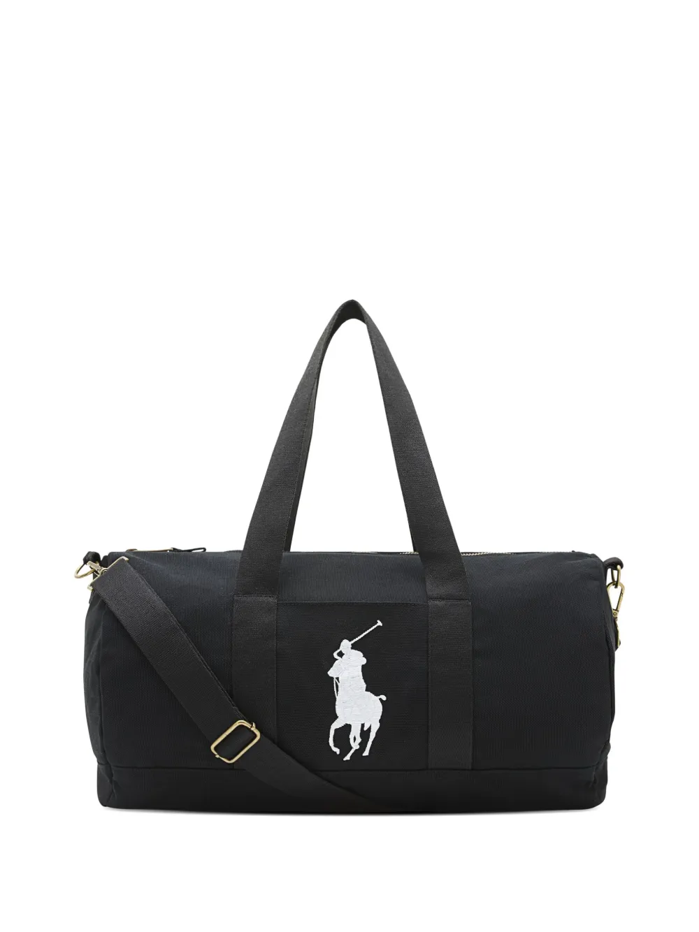 POLO RALPH LAUREN KIDS cotton duffle bag | Black | Image 1
