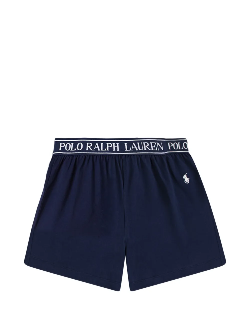 POLO RALPH LAUREN KIDS Shorts set met geborduurd logo Blauw